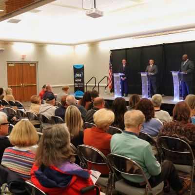 North Dakota governor candidates debate Measure 2, ethics