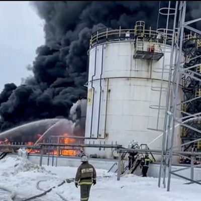 Ukrainian Strikes Petrochemical Plant Deep Inside Russia Amid Escalating Long-Range Attacks