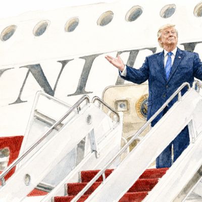 The Hilarious Leftmedia Pearl Clutching Over Air Force One
