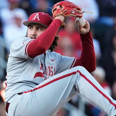 Root's high-wire act sets table for 12th straight Razorback SEC win