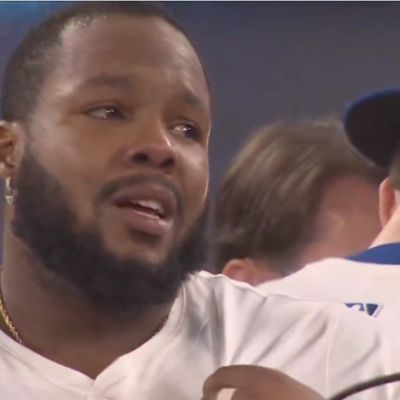 Vladimir Guerrero Jr. Was So Emotional After Blue Jays Clinched World Series Berth