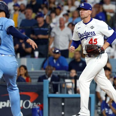 These Dodgers were clearly suffering the most from their 18-inning hangover in Game 4