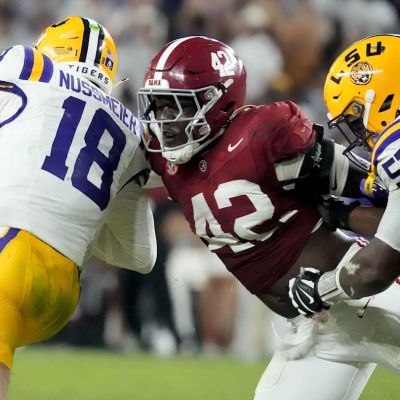 Yhonzae Pierre’s Strip-Sack to Cap Big Night Seals Alabama Victory: Notebook