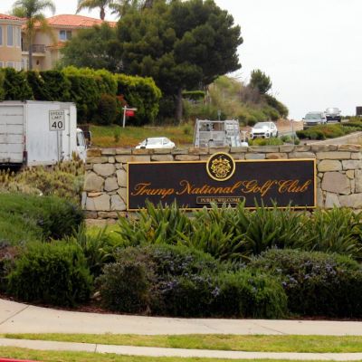 Armed man arrested outside Trump’s California golf course ahead of presidential visit
