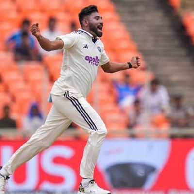 PICS: Siraj has West Indies reeling at lunch on Day 1