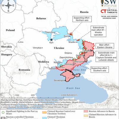 ISW Russian Offensive Campaign Assessment, Map and Update, October 27, 2025