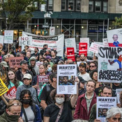 ICE SHOOTING: Over 1,000 protesters rally in Foley Square to demand agency leave NYC after Marble Hill incident