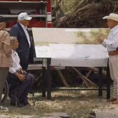 Trump tours Texas flood sites and defends officials as questions mount about response - WSVN 7News | Miami News, Weather, Sports | Fort Lauderdale