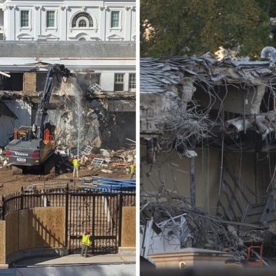 White House demolition pics stun as Trump government slams critics