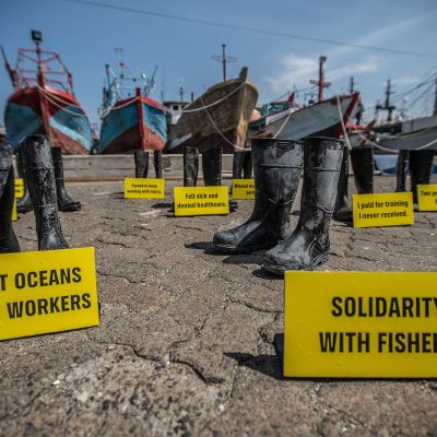 Indonesian fishers file historic human trafficking lawsuit against major US seafood company – Greenpeace International