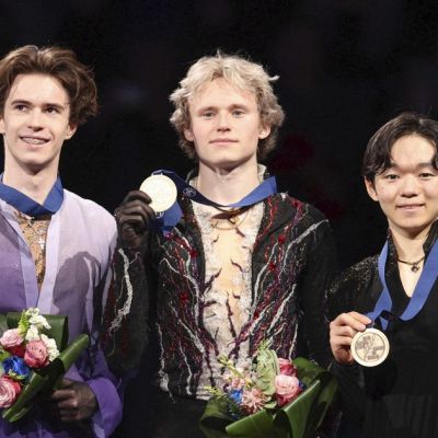 Figure skating: Kagiyama 3rd as Malinin wins back-to-back at worlds