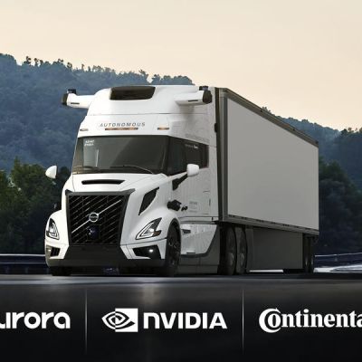 Aurora, Continental, And NVIDIA Partner To Scale Up Driverless Trucks