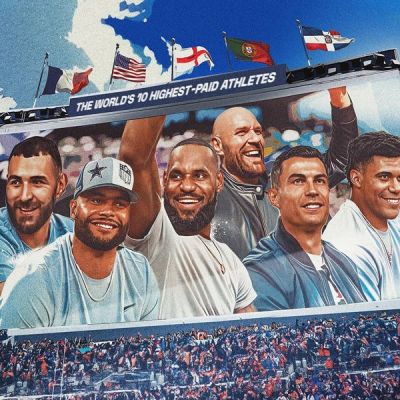 The World’s 10 Highest-Paid Athletes 2025