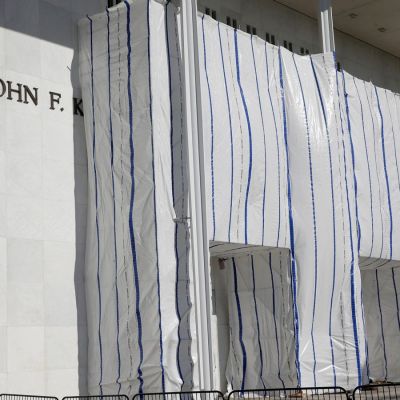 As Tarp Still Blocks Kennedy Center Sign, Judge Orders Updates On Construction Plans