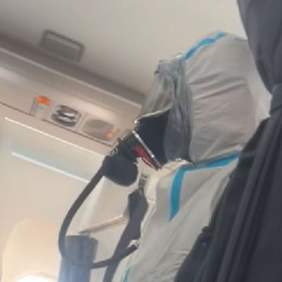 Flight ‘pandemonium’ as hazmat suit-clad firefighters storm British Airways plane – Daily Star