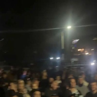 Portsmouth riot police clash with protesters over migrant boat crossing