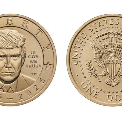US Mint to strike $1 coin featuring Donald Trump for America’s 250th anniversary