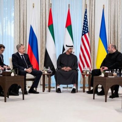 Ukraine says 1 killed,Kharkiv amid trilateral talks in Abu Dhabi
