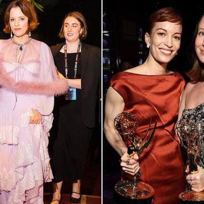 Parker Posey raises a glass as she celebrates Emmys at afterparties