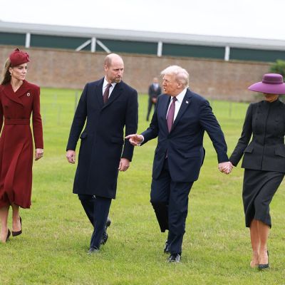 Secret whispers and the shocking gestures from Trump’s visit to the UK
