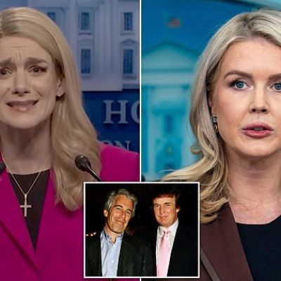 SNL humiliates Karoline Leavitt in skit spoofing her fights with CNN