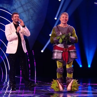 Masked Singer’s Joel Dommett posts clip of son unmasking Ben Shephard