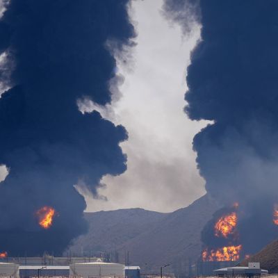 Iran strikes UAE port and threatens to abduct US military staff: LIVE