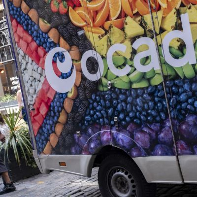 Ocado hits five-month high after return to profit, keeping guidance