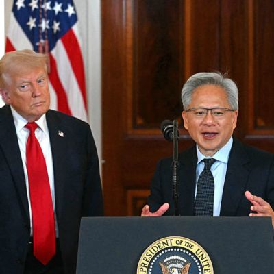 Nvidia shares climb on report Trump will end chip export restrictions