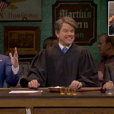 SNL make outrageous drinking jokes against MAGA trio