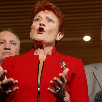 Pauline Hanson outlines oil and gas drilling plan to fund Australia