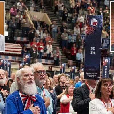 Minnesota GOP convention holds moment of silence for DEREK CHAUVIN
