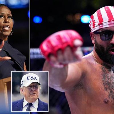 Dave Portnoy tells Trump to intervene on fighter’s Michelle Obama slur