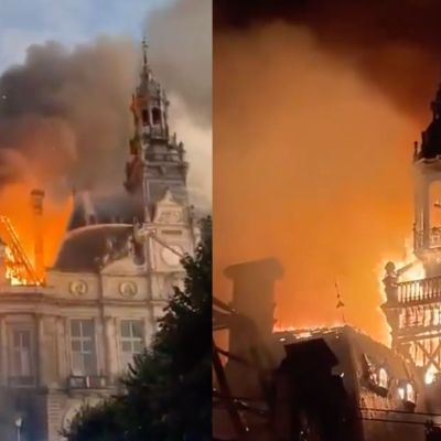 Paris Protests Turn Violent As Student-Led Demonstrations Over Education And Living Costs Spread