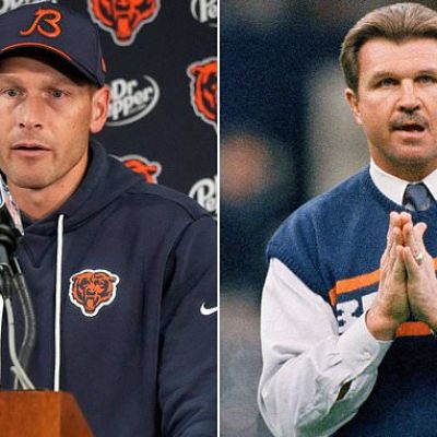 Bears coach Ben Johnson pays tribute to Mike Ditka after his death