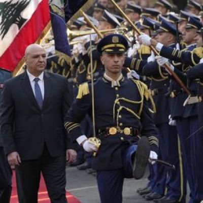 Lebanon army commander Joseph Aoun is sworn in as president, filling two-year void