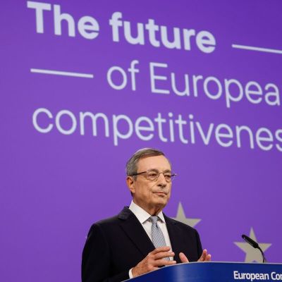 EU Set to Back Draghi Warnings on Lagging Behind US and China