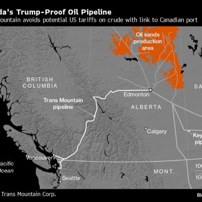 Oil Patch in Canada Has $24 Billion Shield Against Trump Tariffs