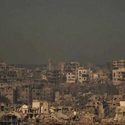 UN Aid Chief Foresees ‘Massive Job’ Ahead on Tour of Ruined Gaza