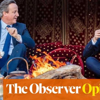 David Cameron is making great strides. No, he really is, you can watch them on video | Catherine Bennett