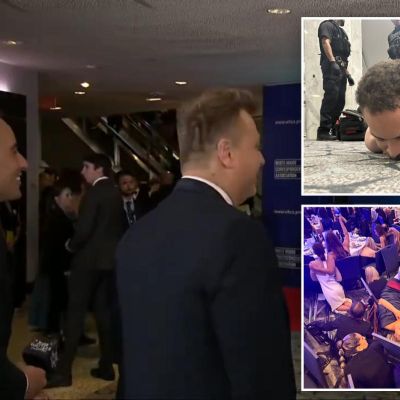 Stunning hot mic moment captures TV host ripping security at WHCD before shooting: ‘Two random chicks’