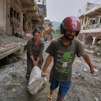 Nepal-China flood survivors reach safe areas as families await news of nearly 3,000 missing