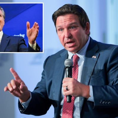 Florida Gov. Ron DeSantis reignites his war with Gavin Newsom with his theory on California’s voting