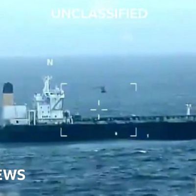 US seizes vessel in international waters off Venezuela’s coast, officials say