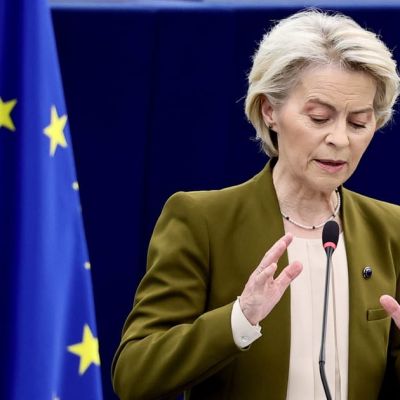 Von der Leyen stands by EU tech rules amid Trump threats