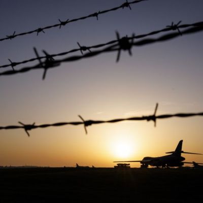 Trump says men arrested at UK air base used by US were looking to do ‘big damage’