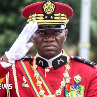 Gabon election: Junta leader Nguema declares bid for presidency