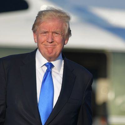 Trump Reportedly Hid In a Catering Cart To Board His Plane & The Jokes Are Endless