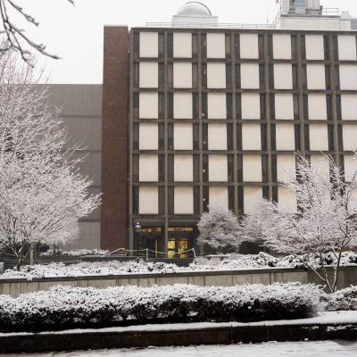 Students barricaded themselves in the Sciences Library, then were evacuated at gunpoint.