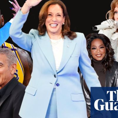 Dozens of stars backed Harris’s campaign and yet she lost. Is the era of celebrity endorsements over?